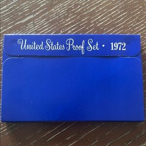 United States Proof Set 1972 - Blue